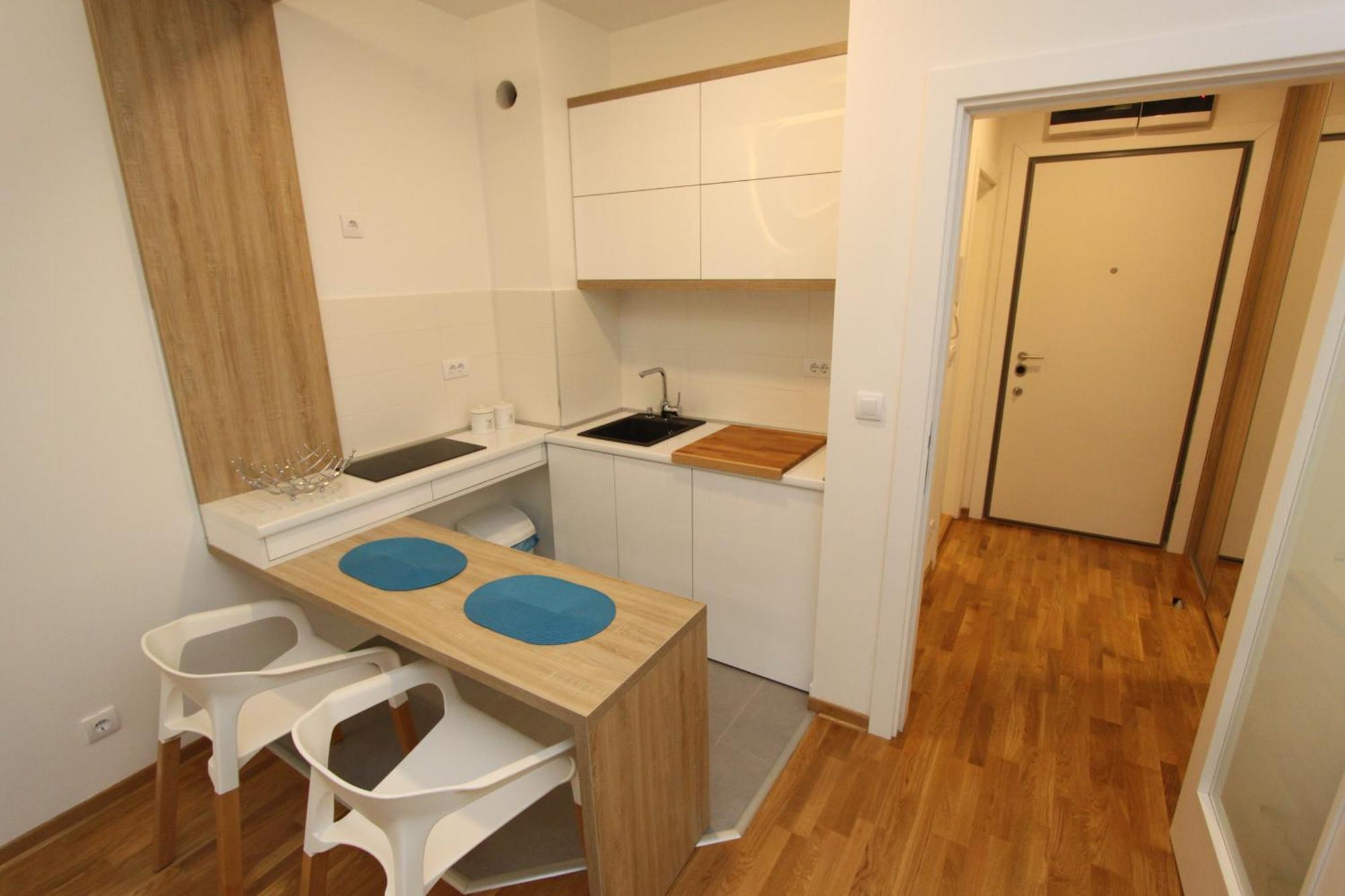 Riviera New Belgrade apartment Buitenkant foto