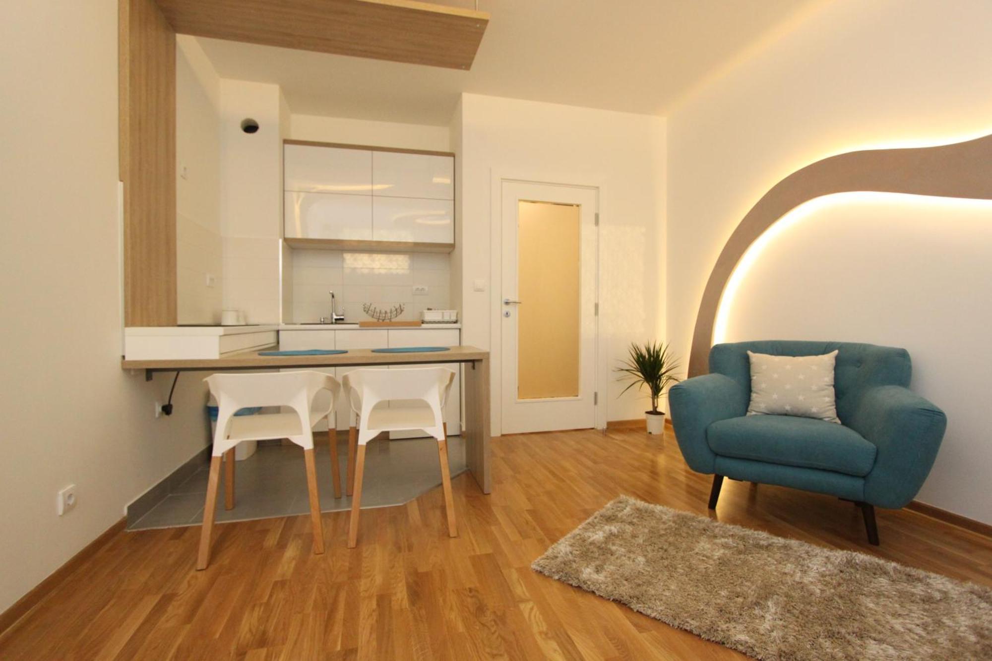 Riviera New Belgrade apartment Buitenkant foto